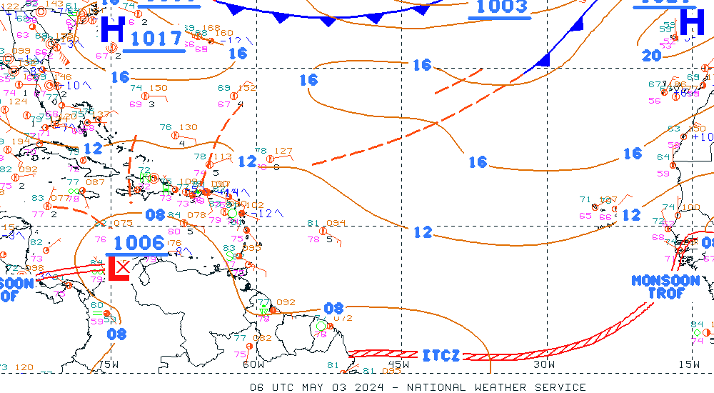 ondes tropicales et ITCZ